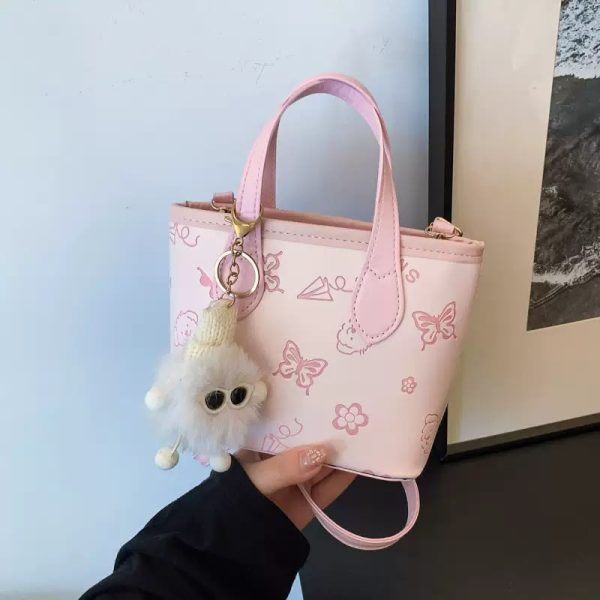 Blush Butterfly Mini Tote