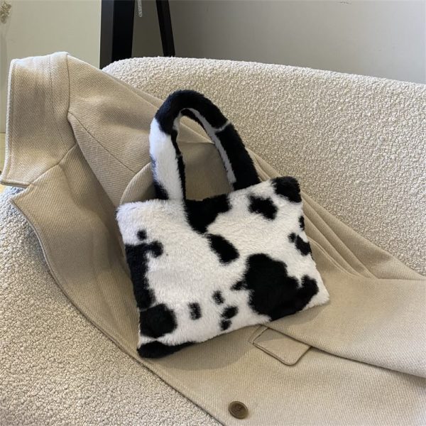 Rosé Moo Plush Tote