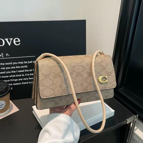 Monogram Flap Shoulder Bag